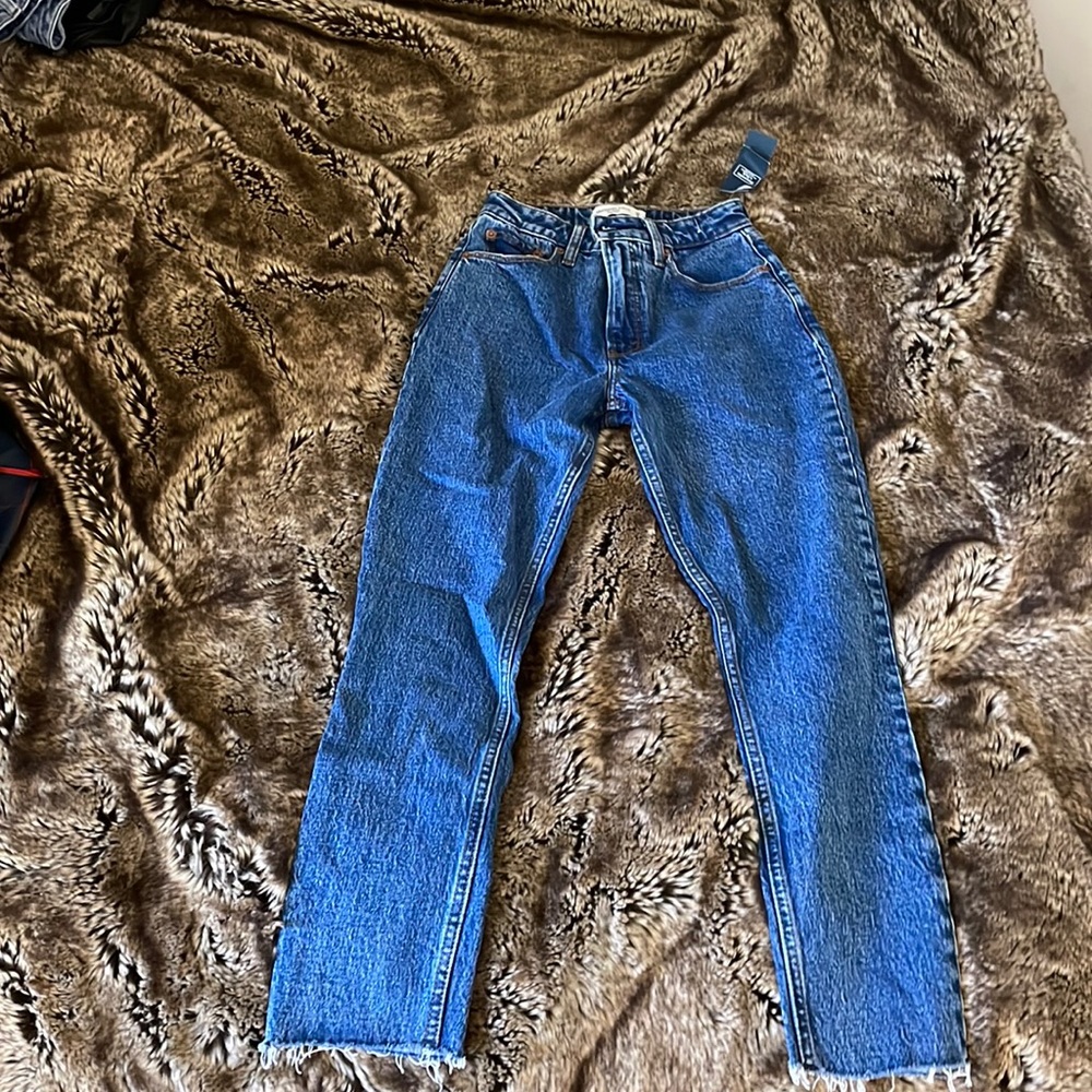 Abercrombie & Fitch NWT 25 (0) Curve Love The Skinny High Rise